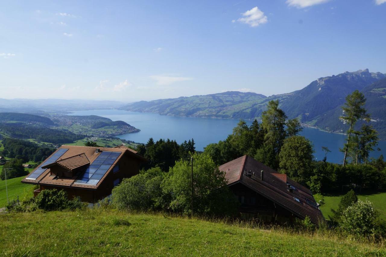 Auszeit-Hotel Z Aeschiried Aeschi Bei Spiez Exterior photo