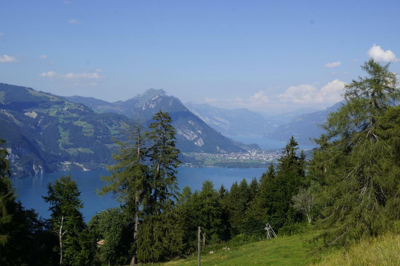 Auszeit-Hotel Z Aeschiried Aeschi Bei Spiez Exterior photo